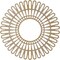 Ekena Millwork Cornelius Wood Fretwork Pierced Ceiling Medallion, Birch, 30"OD x 11 1/8"ID x 1/4"T CMWP30X0250CRBI - alternate 5